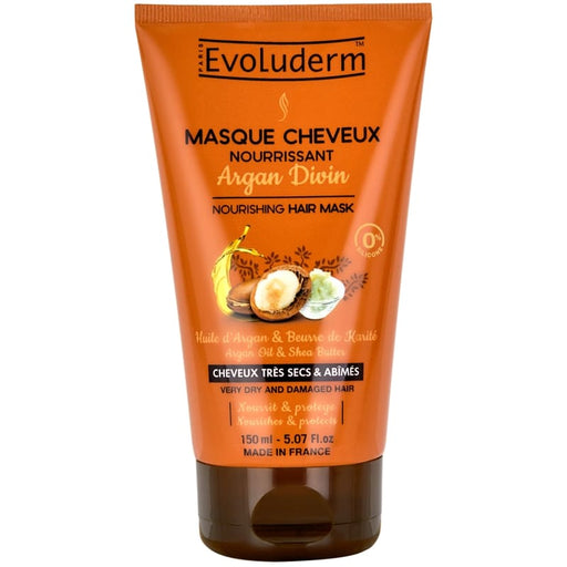 Evoluderm Hair Mask Argan Divin 150Ml - Farmacias Arrocha