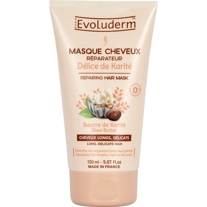 Evoluderm Hair Mask Shea Delice De Karite 150Ml - Farmacias Arrocha