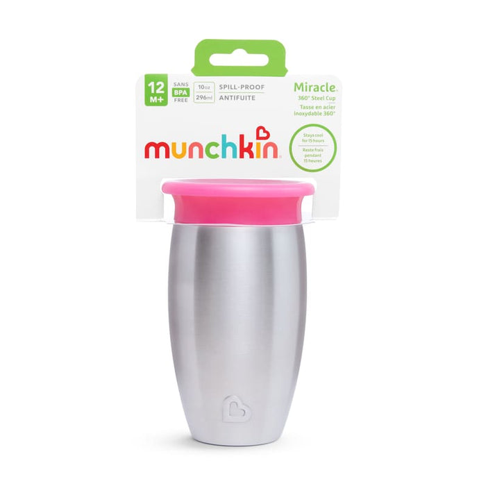 Munchkin Vaso De Metal 10Oz - Farmacias Arrocha