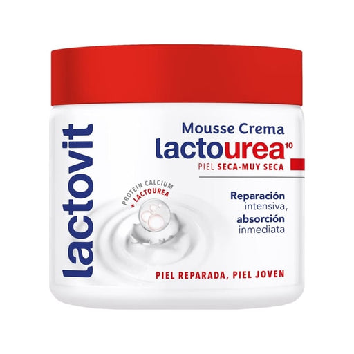 Lactovit Crema Mousse Lactourea 400Ml - Farmacias Arrocha