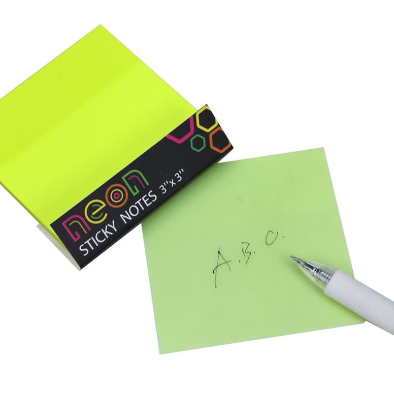 Top Team Neon - Fluo Color Sticky Note 3 X 3 - Farmacias Arrocha