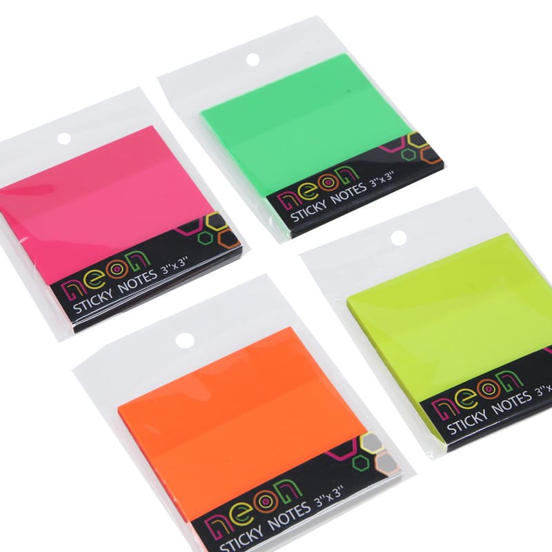 Top Team Neon - Fluo Color Sticky Note 3 X 3 - Farmacias Arrocha