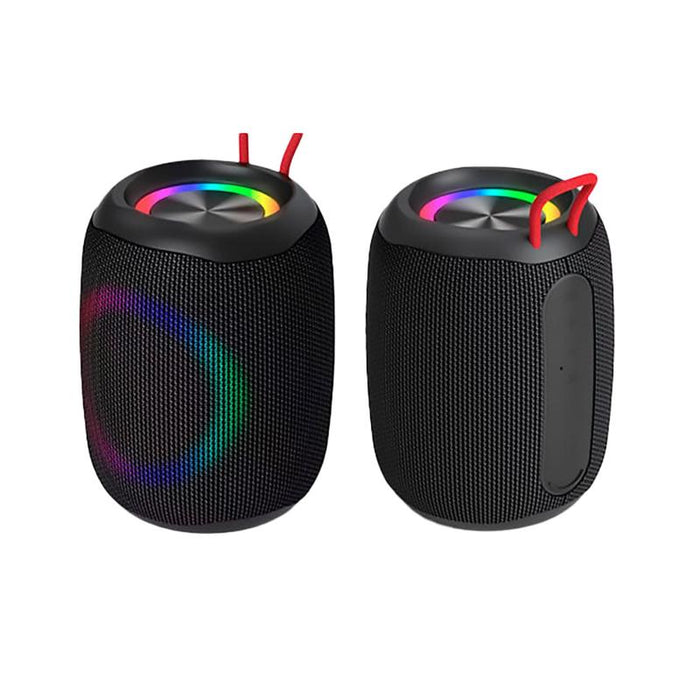 Aneex Mini Bocina Bluetooth Recargable Con Luz Led