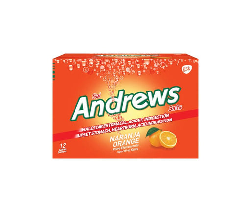 Sal Andrews Naranja de 12 Sobres - Farmacias Arrocha