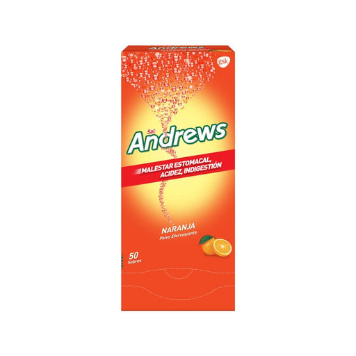 Sal Andrews Naranja de 50 Sobres - Farmacias Arrocha