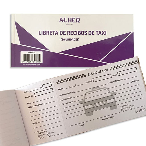 Libreta De Recibos De Taxi - Farmacias Arrocha