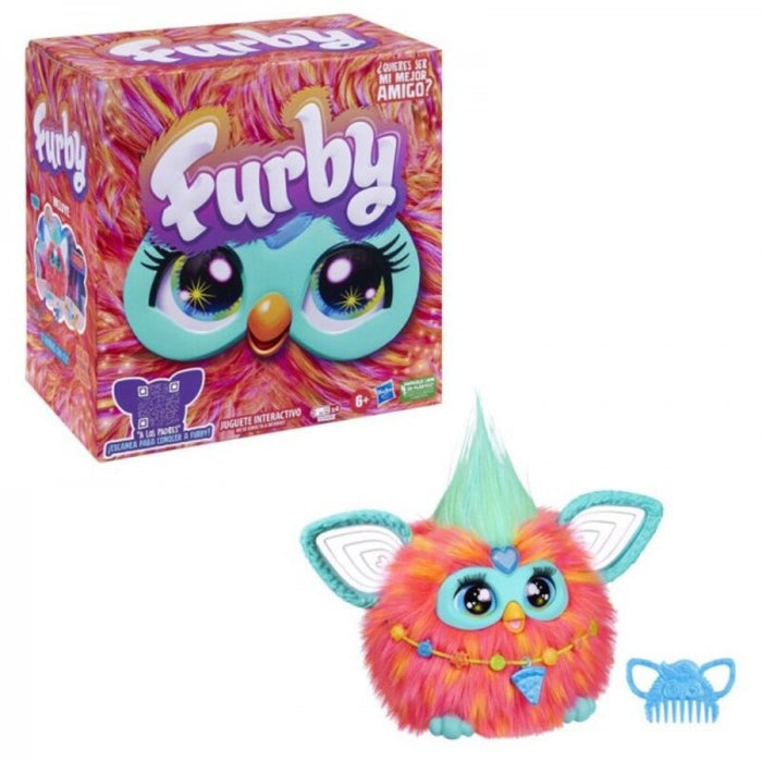 Peluche Interactivo Furby Coral - Farmacias Arrocha