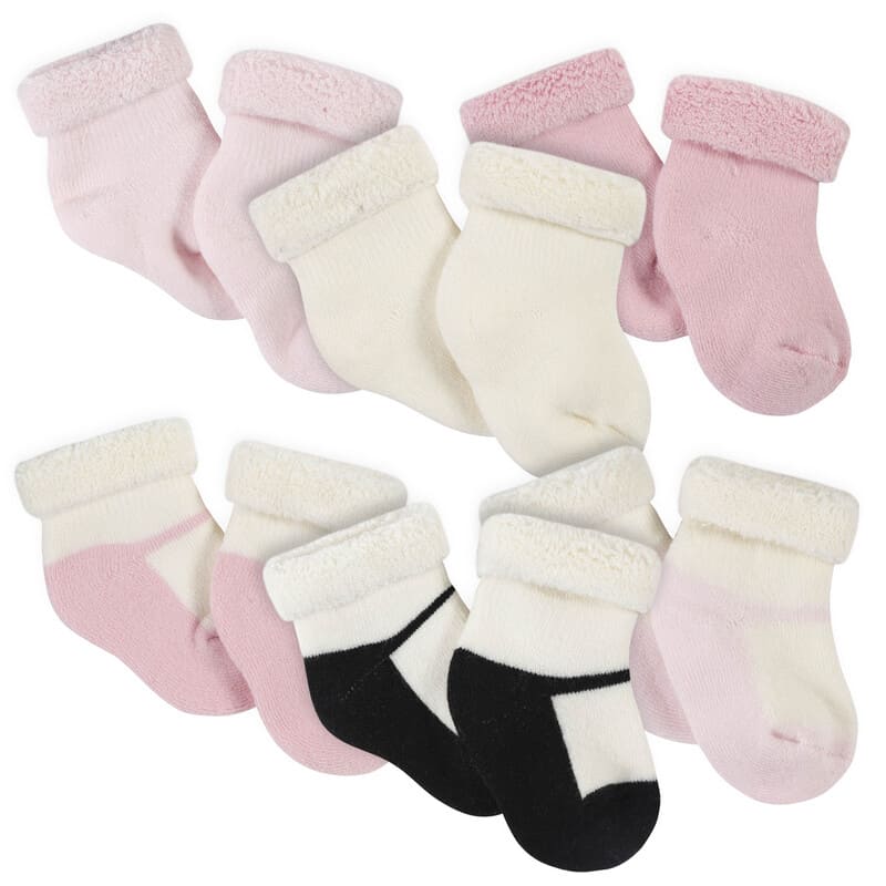 Gerber Set De 6 Calcetines Wiggle - Proof™ Pink 0 - 3 Meses - Farmacias Arrocha