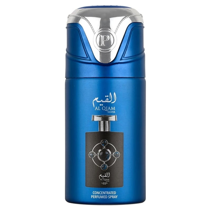 Lattafa Body Spray Al Qiam Silver 250Ml - Farmacias Arrocha