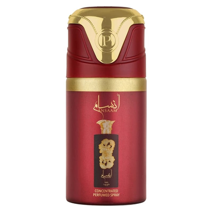 Lattafa Body Spray Ansaam Gold 250Ml - Farmacias Arrocha