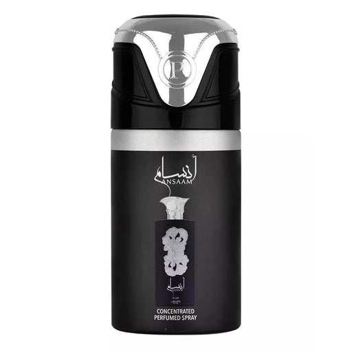 Lattafa Body Spray Ansaam Silver 250Ml - Farmacias Arrocha