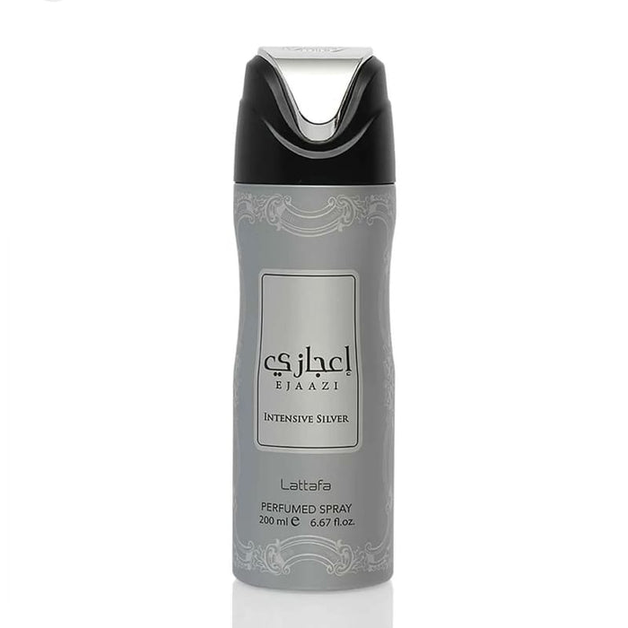 Lattafa Body Spray Ejaazi Intesive Silver 200Ml - Farmacias Arrocha