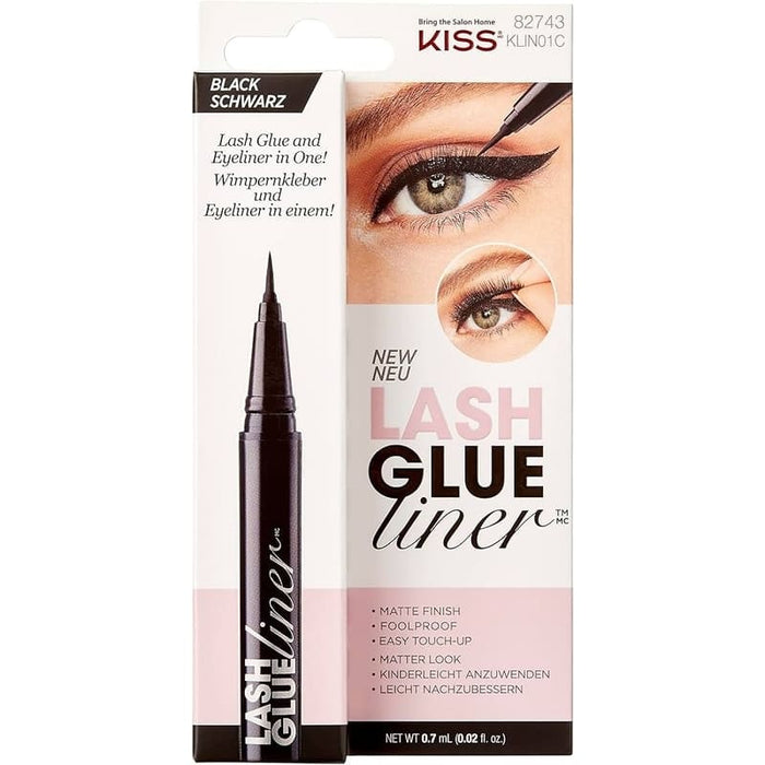 Kiss Lash Glue Liner Black - Farmacias Arrocha