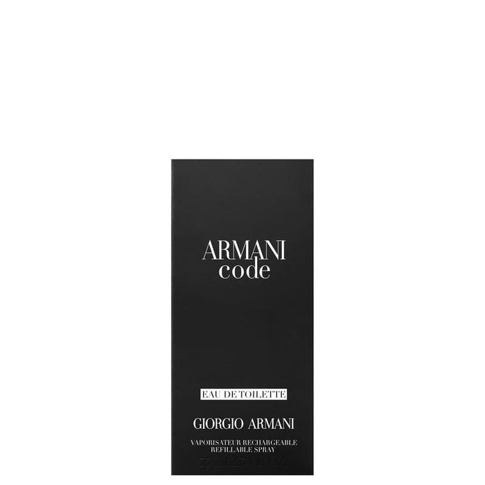 Giorgio Armani Code Men EDT Refillable - Farmacias Arrocha