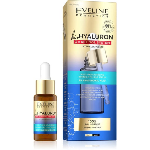 Eveline Bio Hyaluron  Retinol Wrinkel Serum 18Ml - Farmacias Arrocha