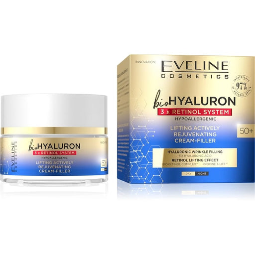 Eveline Bio Hyaluron  Retinol Lifting Cream 50Ml - Farmacias Arrocha