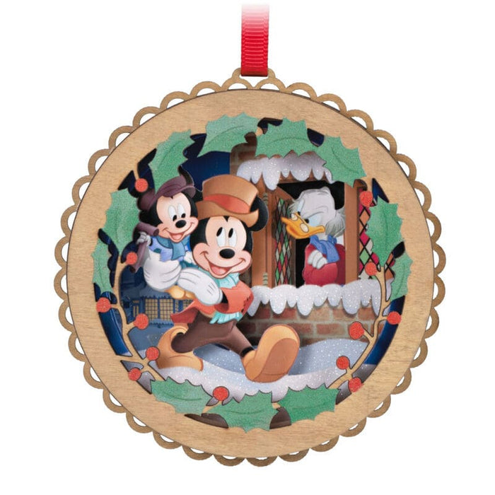 Hallmark Ornamento De Papel Cuento de Navidad de Disney Mickey - Farmacias Arrocha