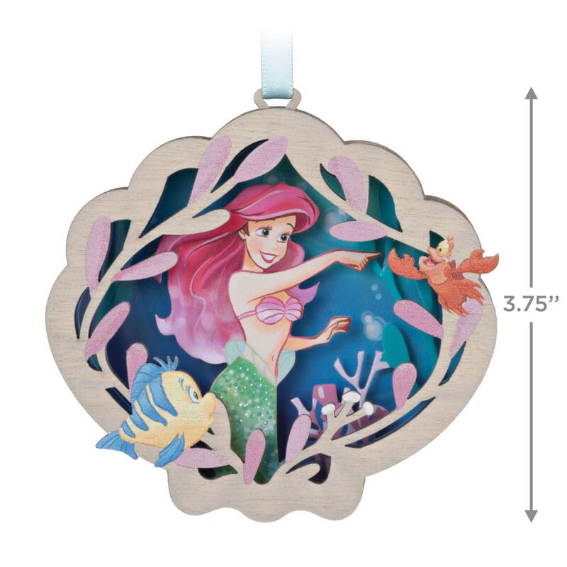 Hallmark Ornamento De Papel La Sirenita Ariel y Sus Amigos - Farmacias Arrocha