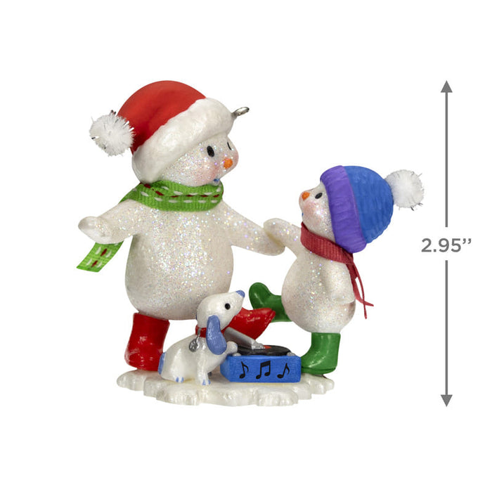 Hallmark Ornamento Snow Man Creando Recuerdos Bailando - Farmacias Arrocha