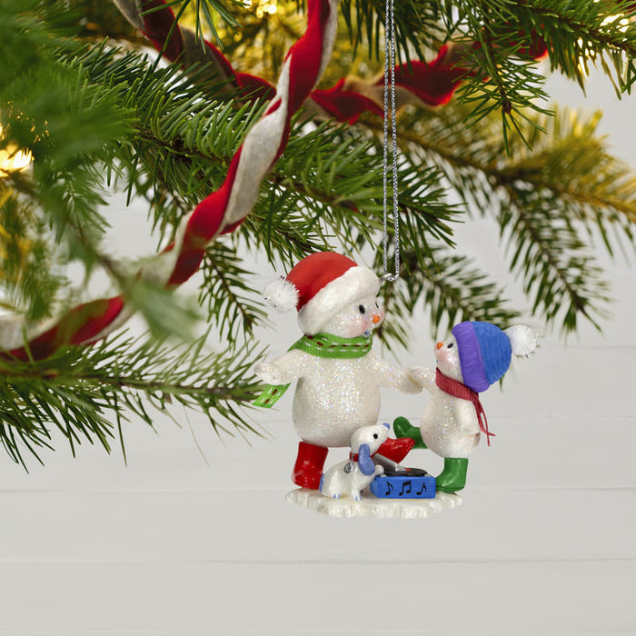 Hallmark Ornamento Snow Man Creando Recuerdos Bailando - Farmacias Arrocha