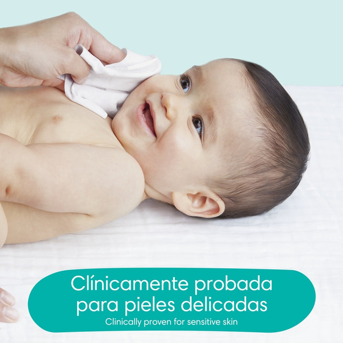 Toallitas húmedas Pampers Sensitive libre de perfumes, 84 unidades