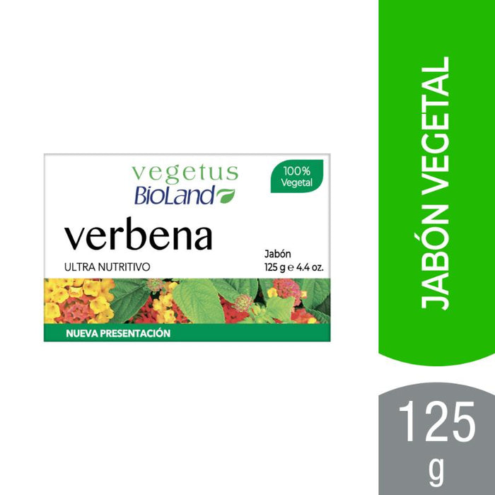 Bioland Jabón Verbena En Barra 125G