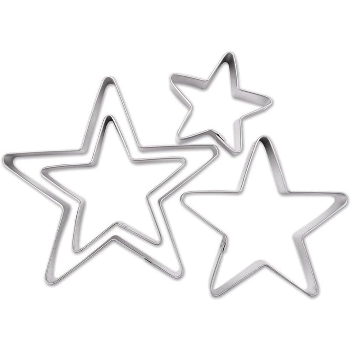 Wilton Set De 4 Cortadores De Galleta Estrella - Farmacias Arrocha