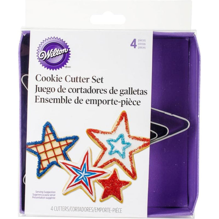 Wilton Set De 4 Cortadores De Galleta Estrella - Farmacias Arrocha