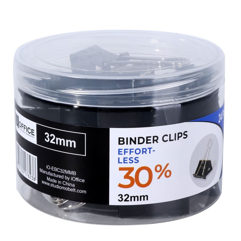 Ioffice Clip Carpeta Negro 532Mm - Farmacias Arrocha