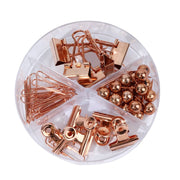Ioffice Set De Clips Rose Gold - Farmacias Arrocha