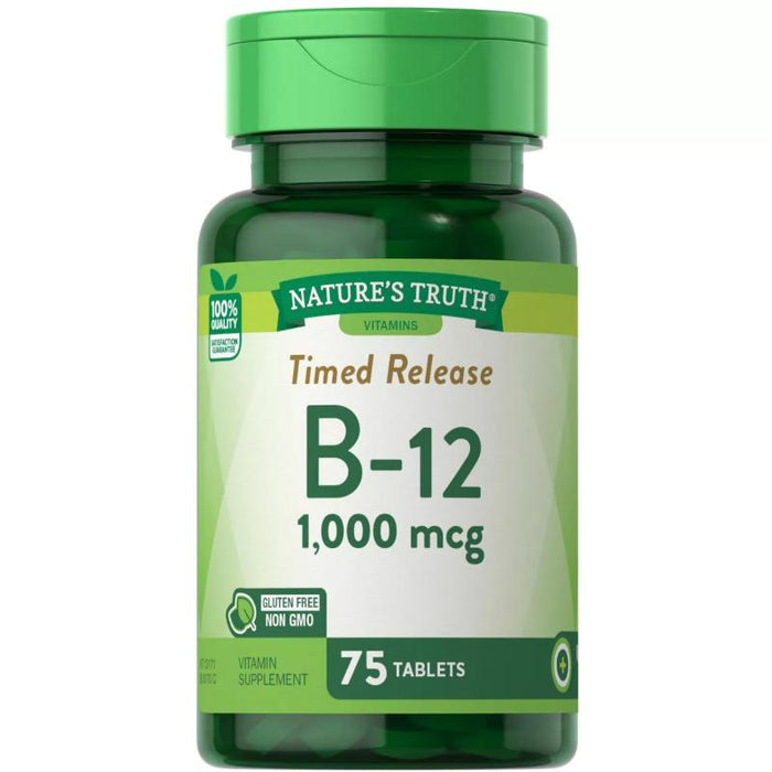 Nature'S Truth B12 1000 Mcg Tr 75 Cap