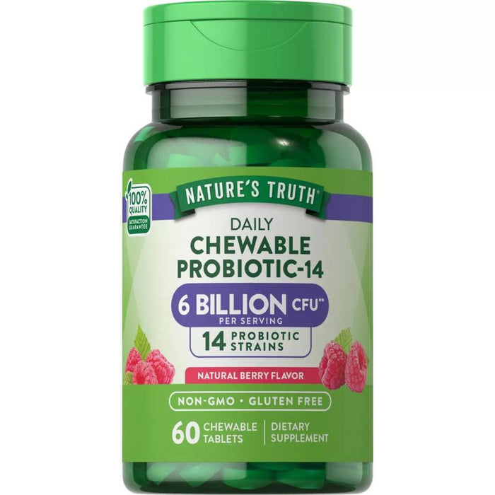 Nature'S Truth Chewable Probiotic 6 Bill