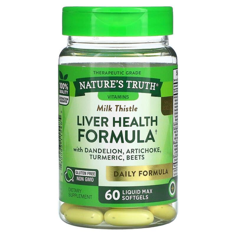 Nature'S Truth Liver Cleanse 60 Caps - Farmacias Arrocha