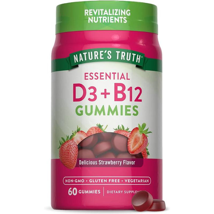 Nature'S Truth D3Plusb12 Gummies 60 Caps