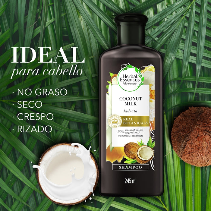 Shampoo Herbal Essences Bío:renew Coconut Milk 245 ml