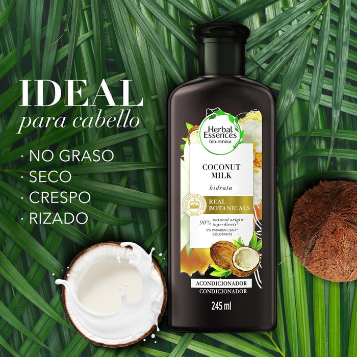 Acondicionador Herbal Essences Bío:renew Coconut Milk 245 ml