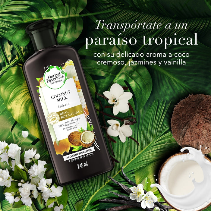 Acondicionador Herbal Essences Bío:renew Coconut Milk 245 ml