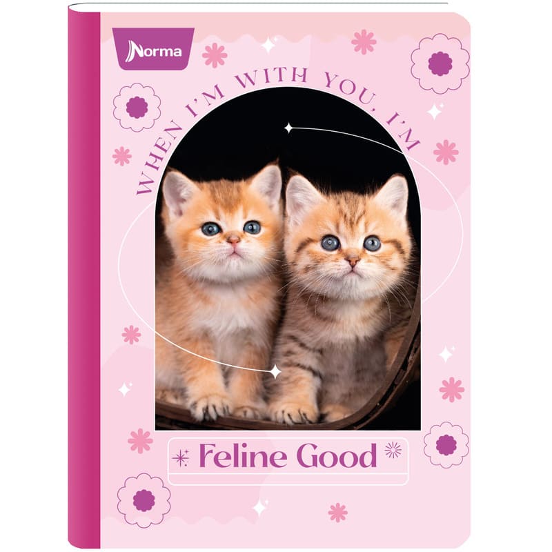 Norma Cuaderno Cosido Grande Raya Ancha 200 Pag Cat & Dogs - Farmacias Arrocha
