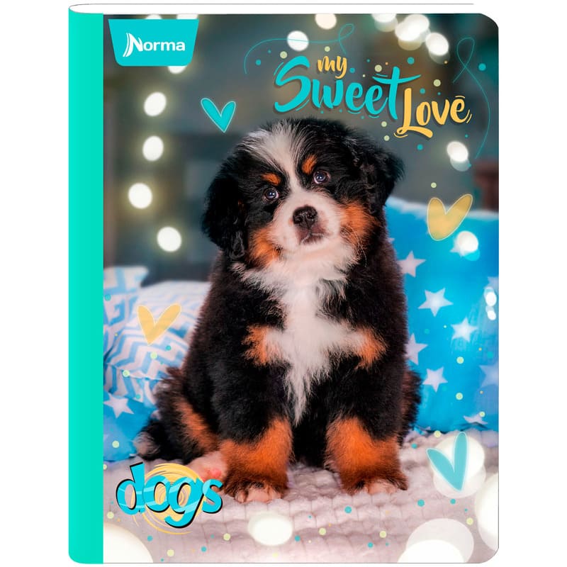 Norma Cuaderno Cosido Grande Raya Ancha 200 Pag Cat & Dogs - Farmacias Arrocha