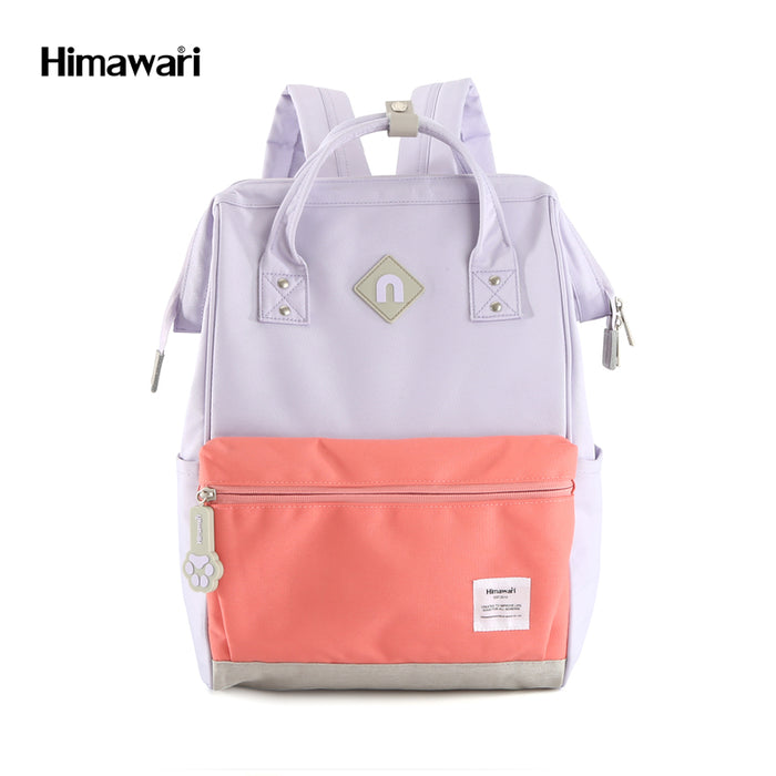 Himawari Mochila Compacta Morado con Rosado para Laptop - Farmacias Arrocha