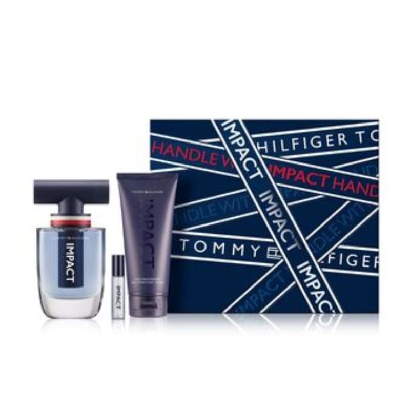 Tommy Hilfiger Impact Holiday 2023 Giftset Edt 100Ml, Hairbody 100Ml & 4Ml Vial - Farmacias Arrocha