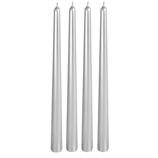 Set De 4 Velas Atlas Plata 20Cm - Farmacias Arrocha