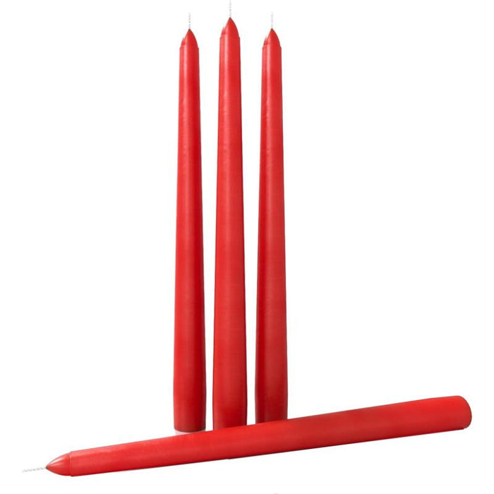 Set De 4 Velas Atlas Rojo 20Cm - Farmacias Arrocha