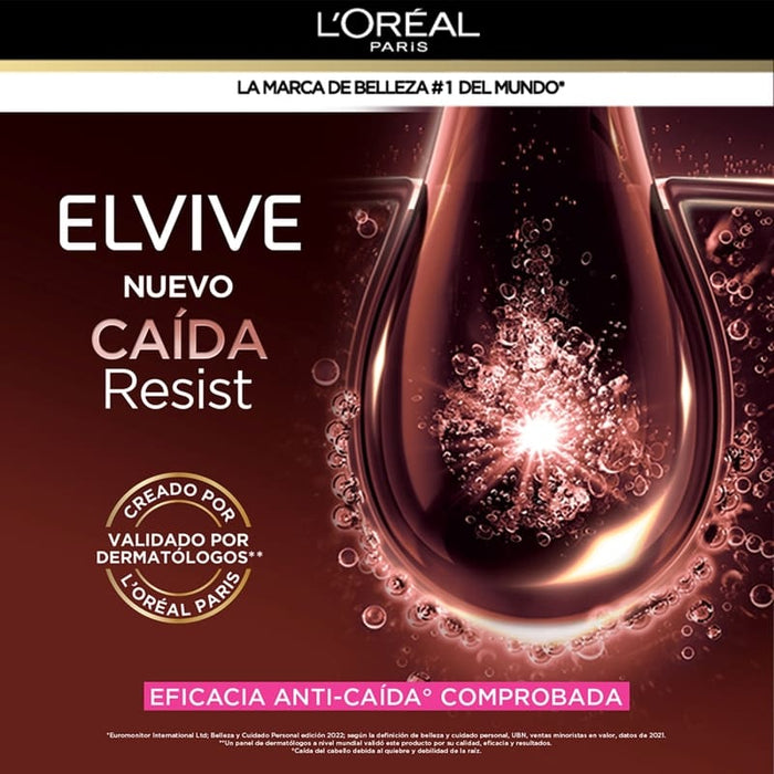 L´Oreal Paris Elvive Caida Resist Con (Aminexil) Mascarilla De Fuerza - Farmacias Arrocha