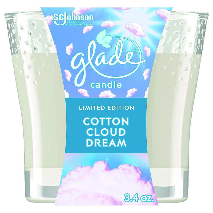 Glade 1 Wick Candle 3.48Oz Cotton