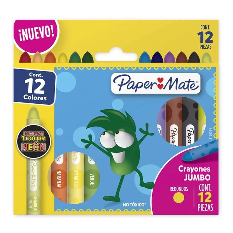 Paper Mate 12Ct Thick Round Crayons — Farmacias Arrocha