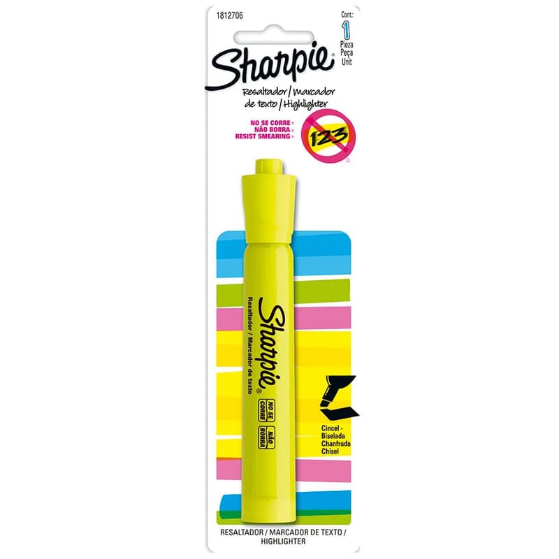 Sharpie Mjr Tank Yellow Cd 1 - Farmacias Arrocha