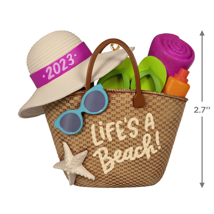 Hallmark Ornamento Life's a Beach! 2023 - Farmacias Arrocha