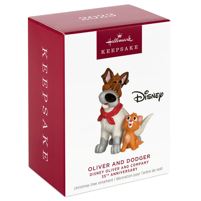 Hallmark Ornamento Oliver y Dodger 35 aniversario Disney - Farmacias Arrocha