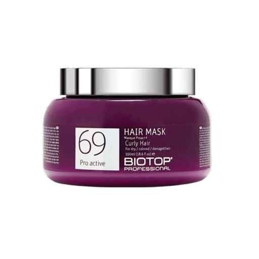 Bio Top 69 Curly Hair Hair Mask 550Ml - Farmacias Arrocha